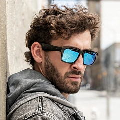 Сменные линзы для аудио-очков Bose Frames Tenor Mirrored Blue