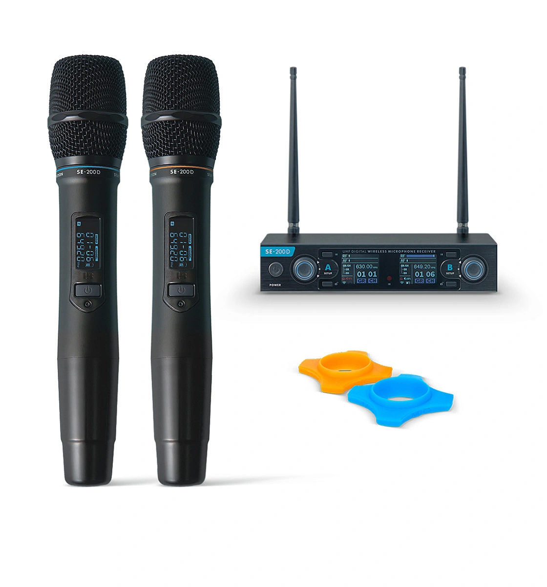 Караоке-комплект EVOBOX с микрофонами и стереосистемой