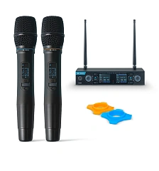 Караоке-комплект EVOBOX с микрофонами и стереосистемой